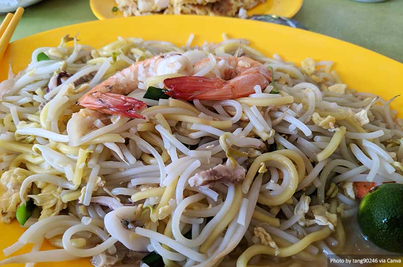 Hokkien Mee Stir Fry Noodles