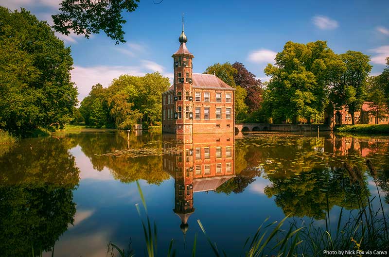 Castle Bouvigne and the Surrounding Park in Breda
