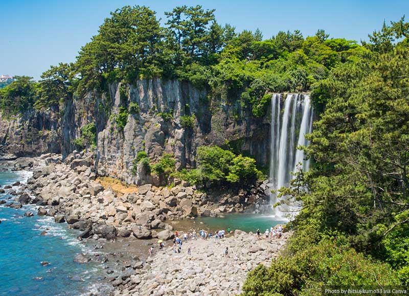 Jeongbang Waterfall