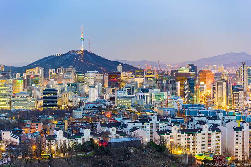 Seoul skyline