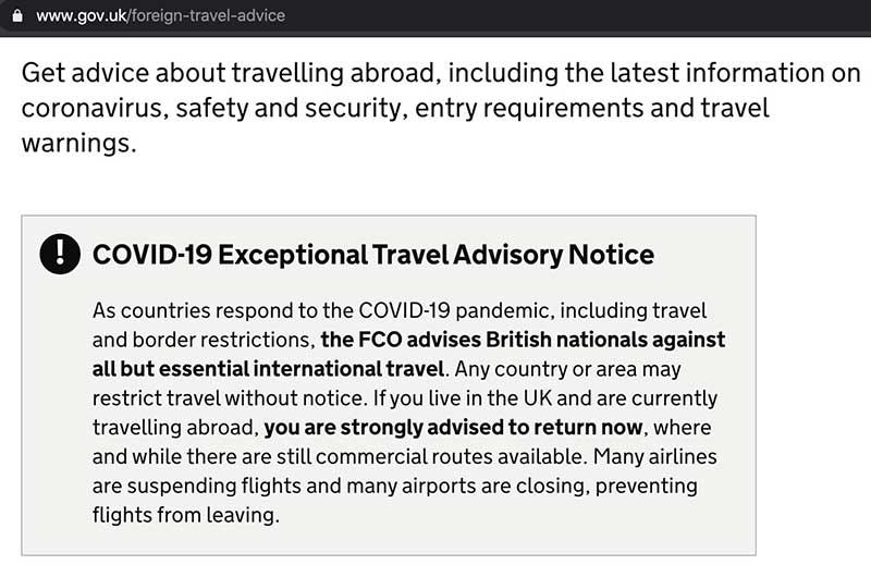 FCO---Don't-travel-advice