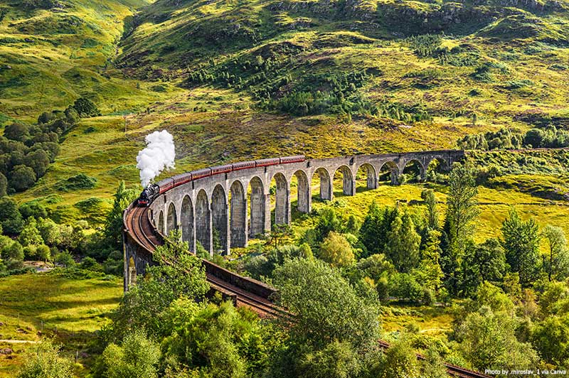 8 of the Most Beautiful Train Rides in Europe Beautiful Train Journeys to Take in Europe - West Highland Line - Scotland