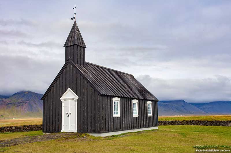 Búðakirkja church, Iceland