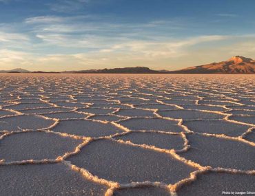 Bolivia Travel Itinerary - Salar de Uyuni (salt flats)