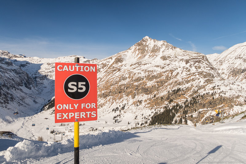 Warning - Experts only sign