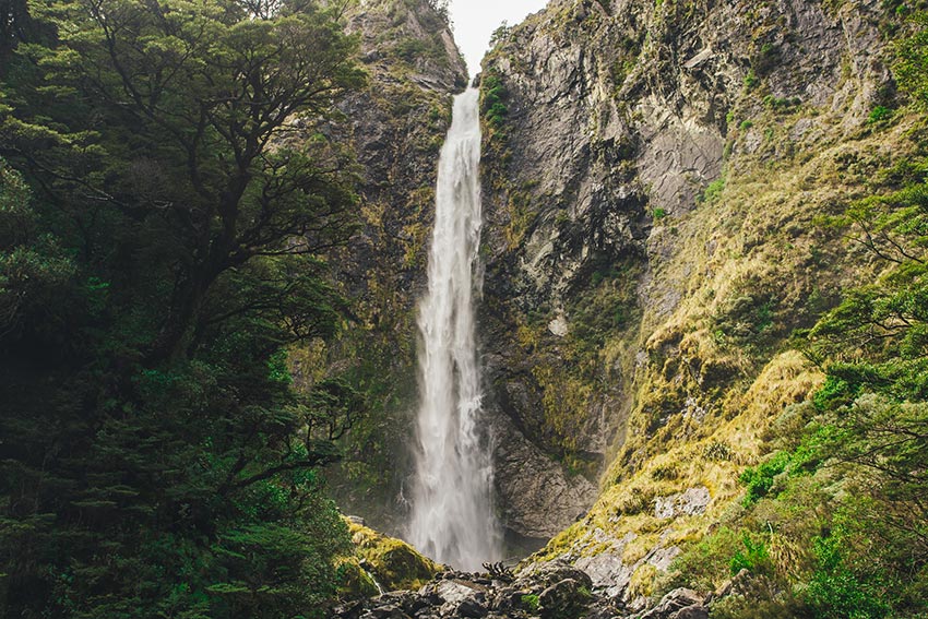 Devil’s Punchbowl Waterfall, NZ