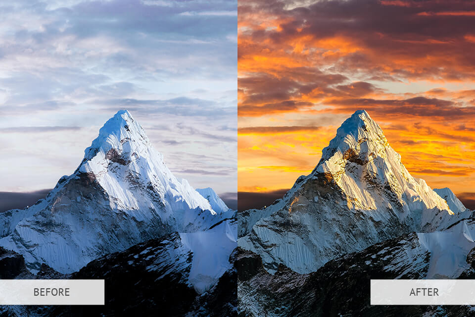 Golden Hour Landscape Preset-FTF