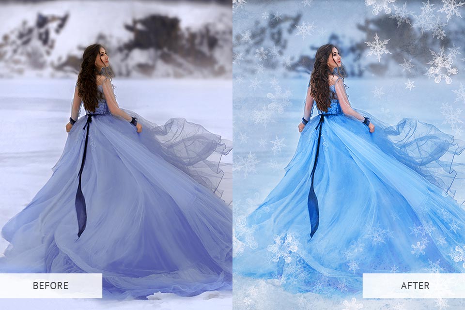 Artic Frost Overlay Example