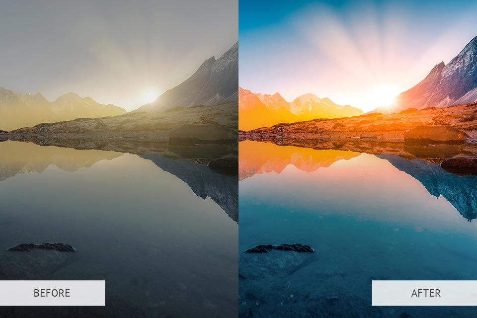 HDR Effect preset - example