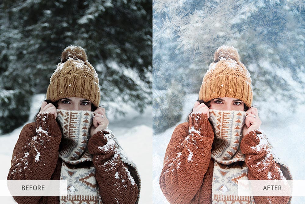 Ice Photoshop Overlays