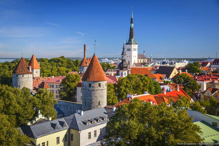 10 Best and Most Beautiful Places to Visit in Estonia Tallinn old town, Estonia