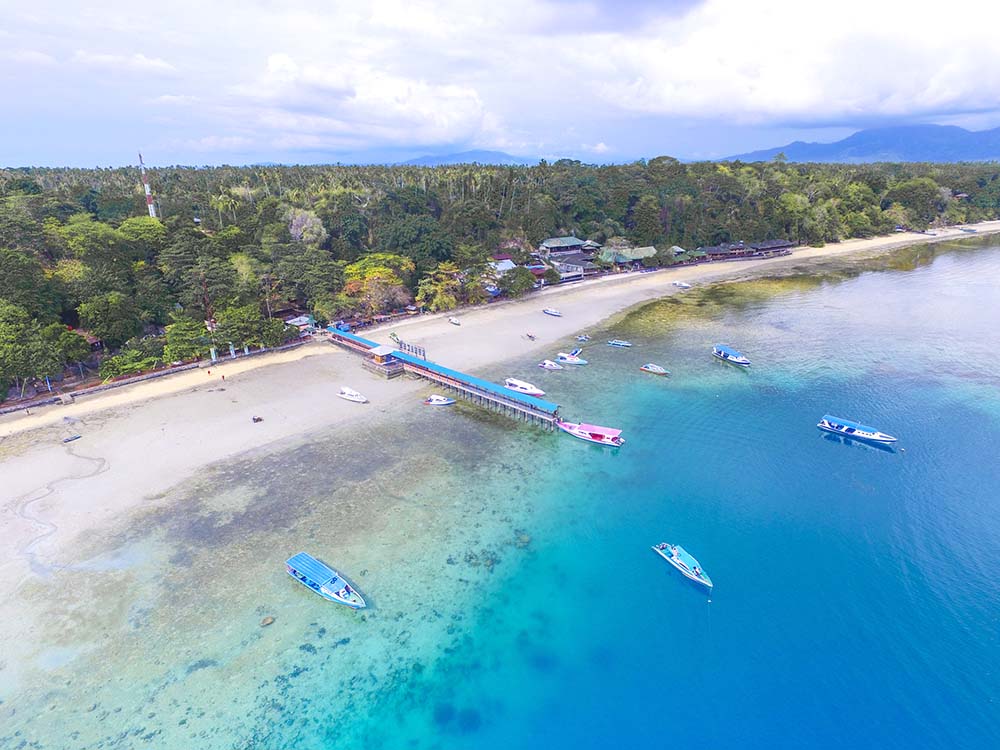 Bunaken port, Indonesia