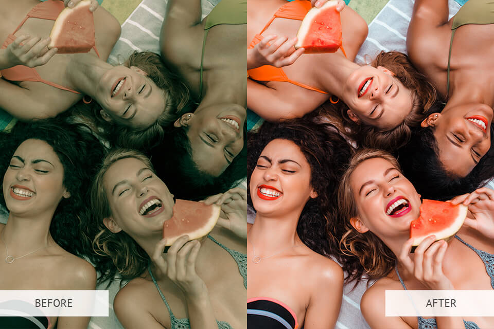 Saint Tropez presets example