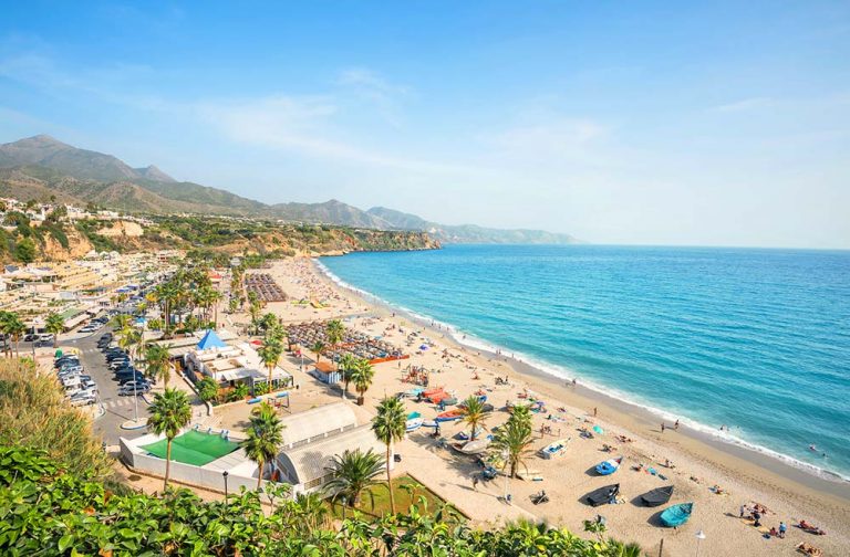 What to Add to Your Beach Holiday Packing List (Ultimate Guide to Packing) Nerja Beach in Malaga