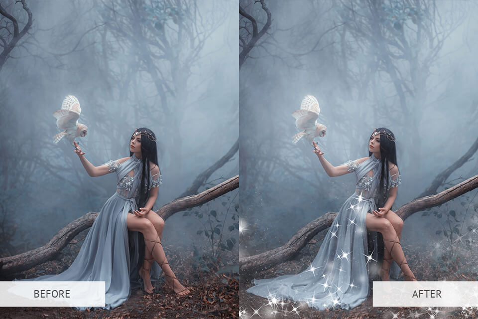 Sparkle Collection - PS Actions Example