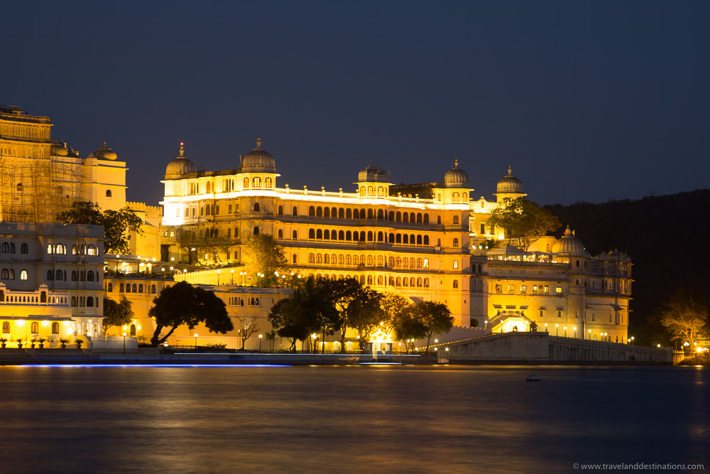 Udaipur at night
