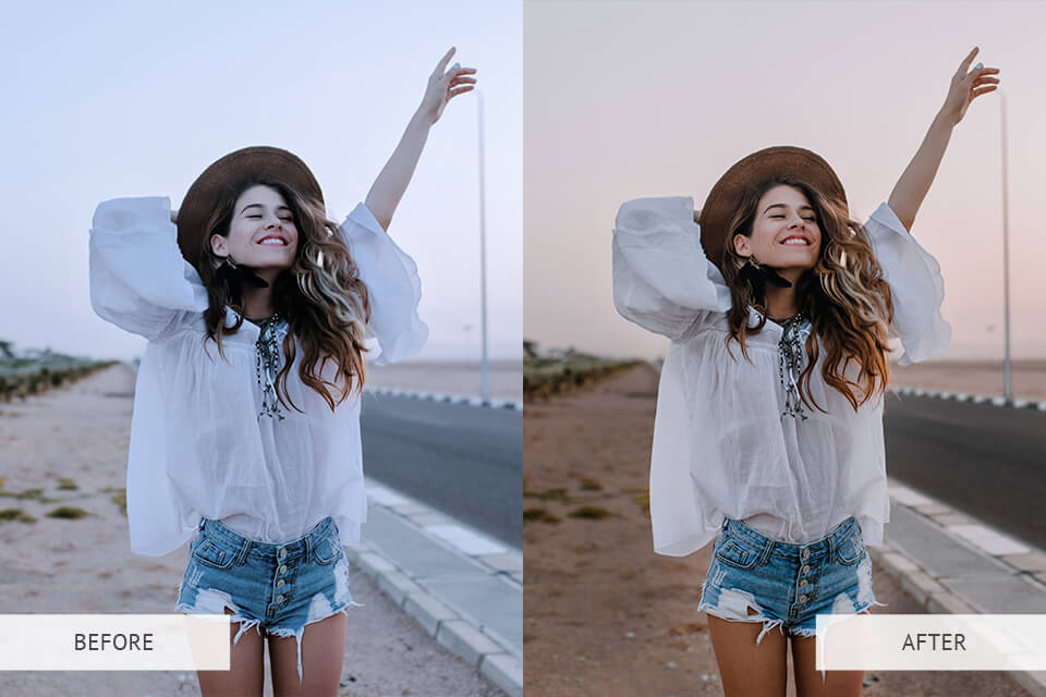 Preset Example from the free preset pack