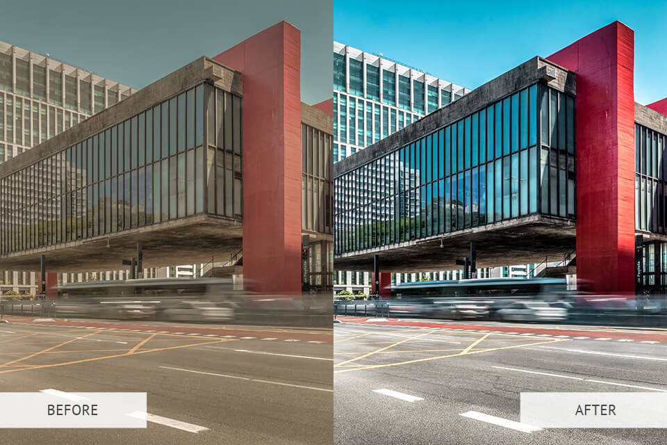 HDR Effect Collection Lightroom Preset example