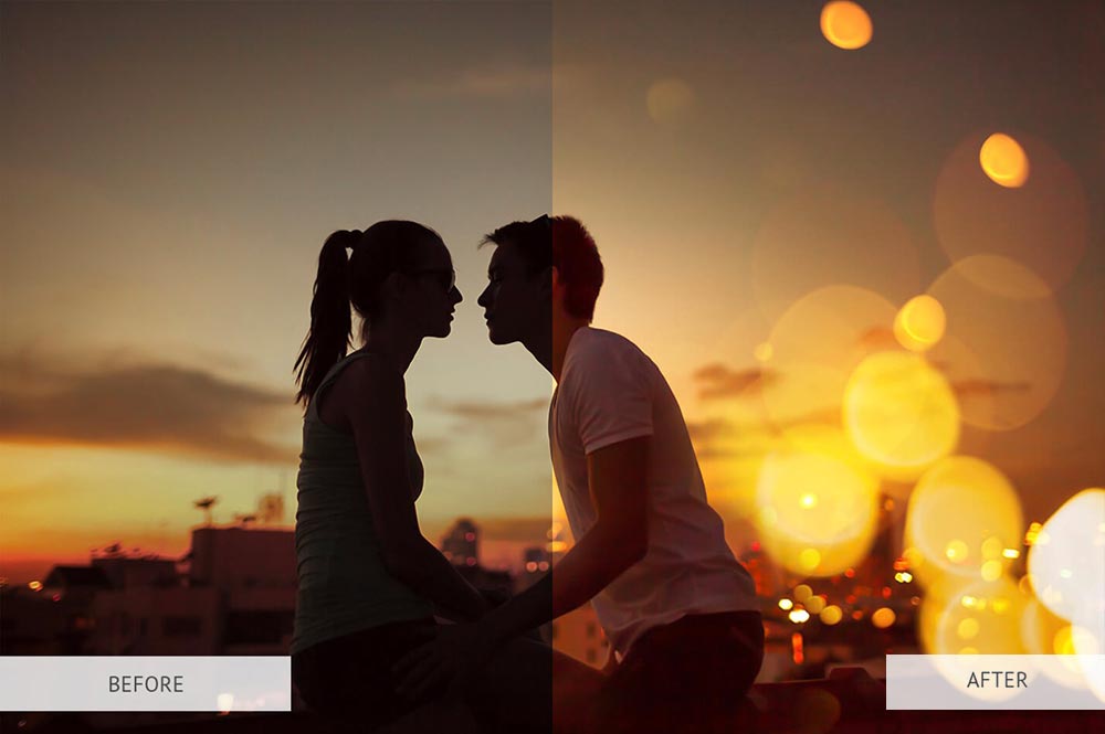 Bokeh overlays example