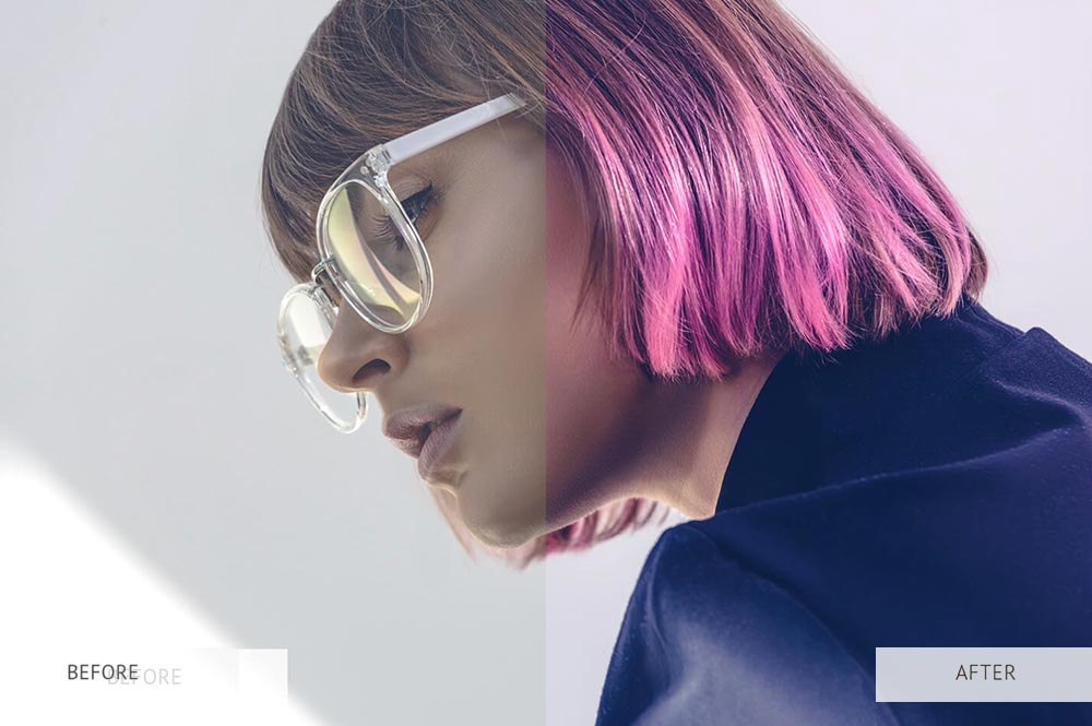 Portrait presets - example