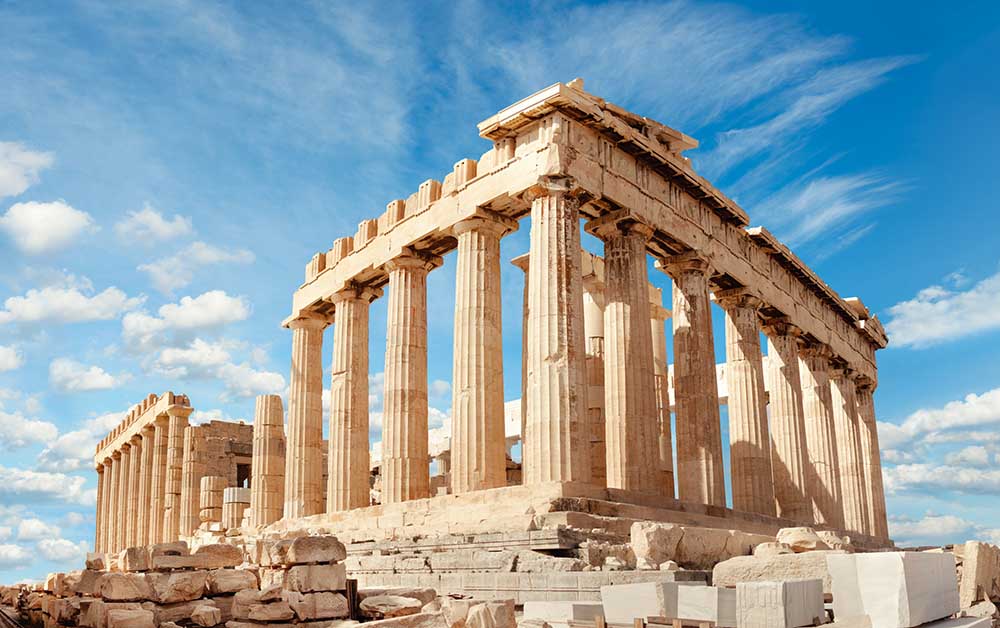 Parthenon in Athens