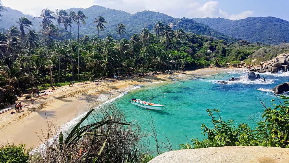 Beach in Tayrona National Park