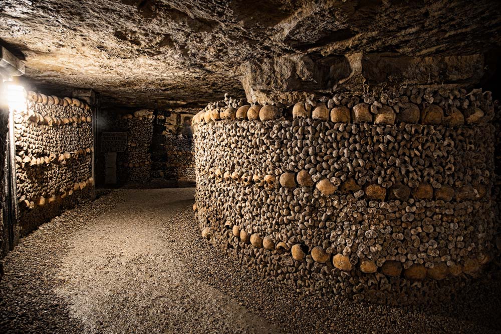 Catacombs in Paris