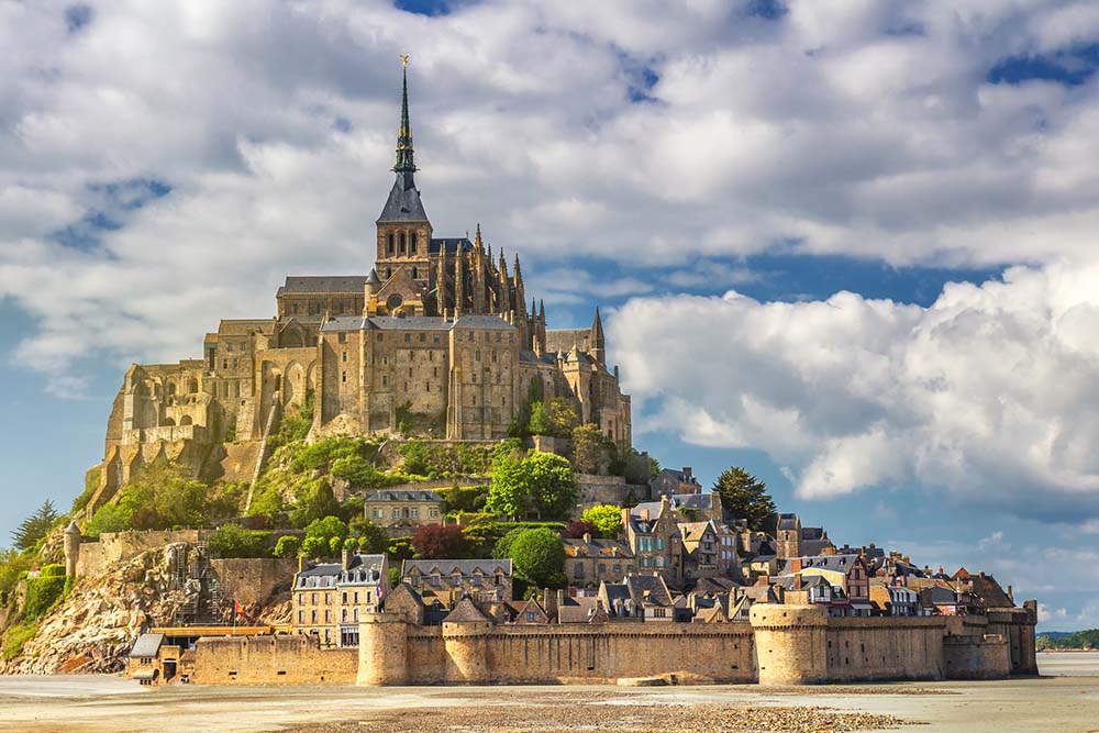 Mont Saint-Michel in France