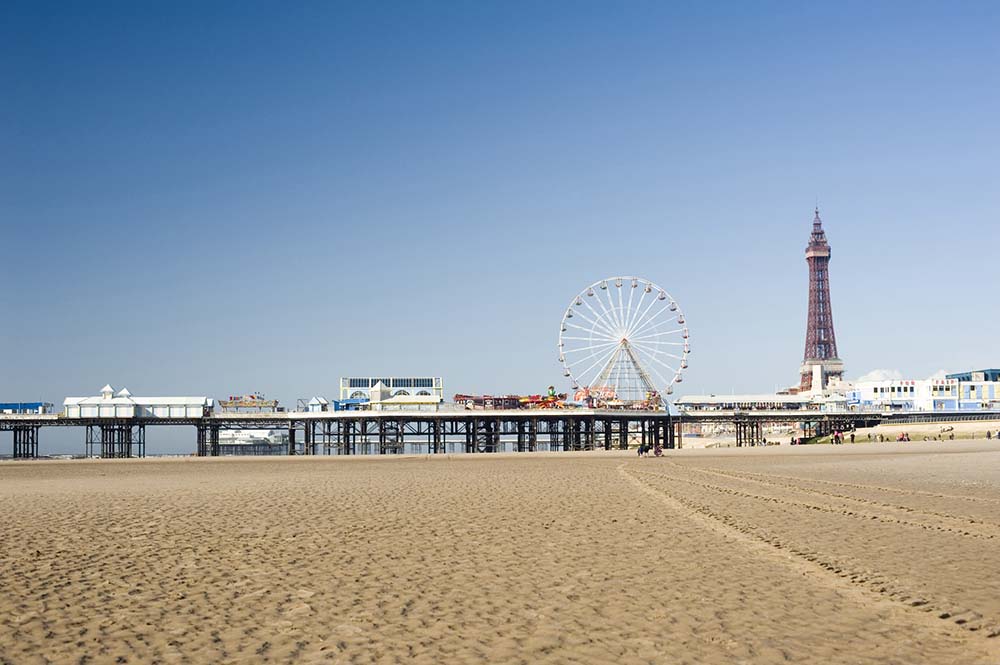 Blackpool beach