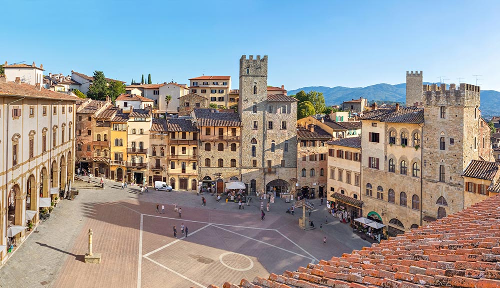 Arezzo in Italy