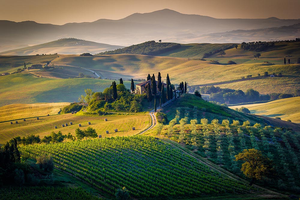 Val d’Orcia in Tuscany