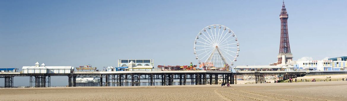 Blackpool beach