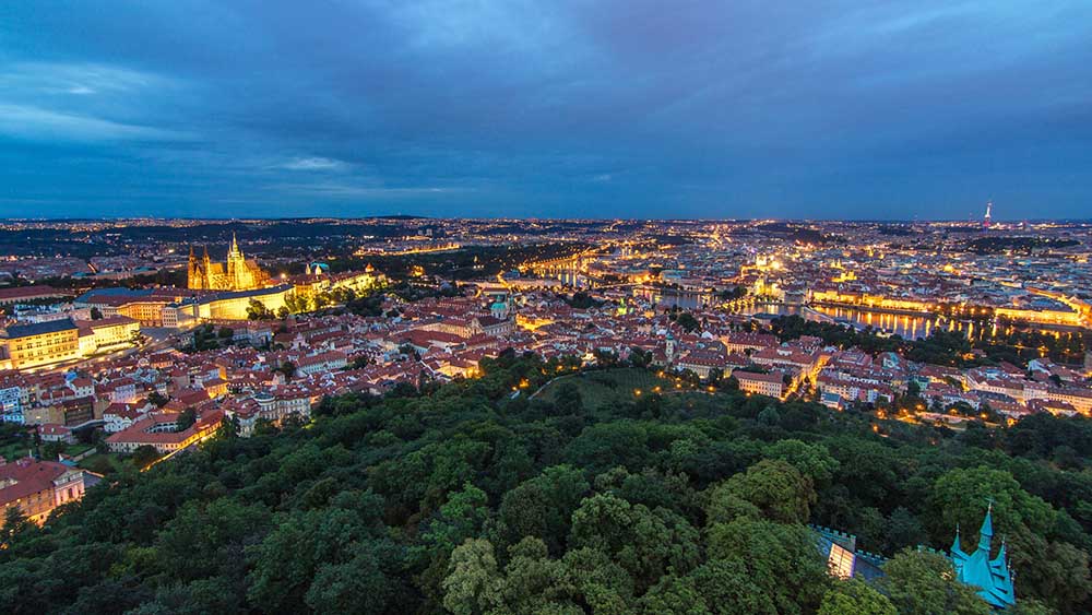 View from Petrin Tower