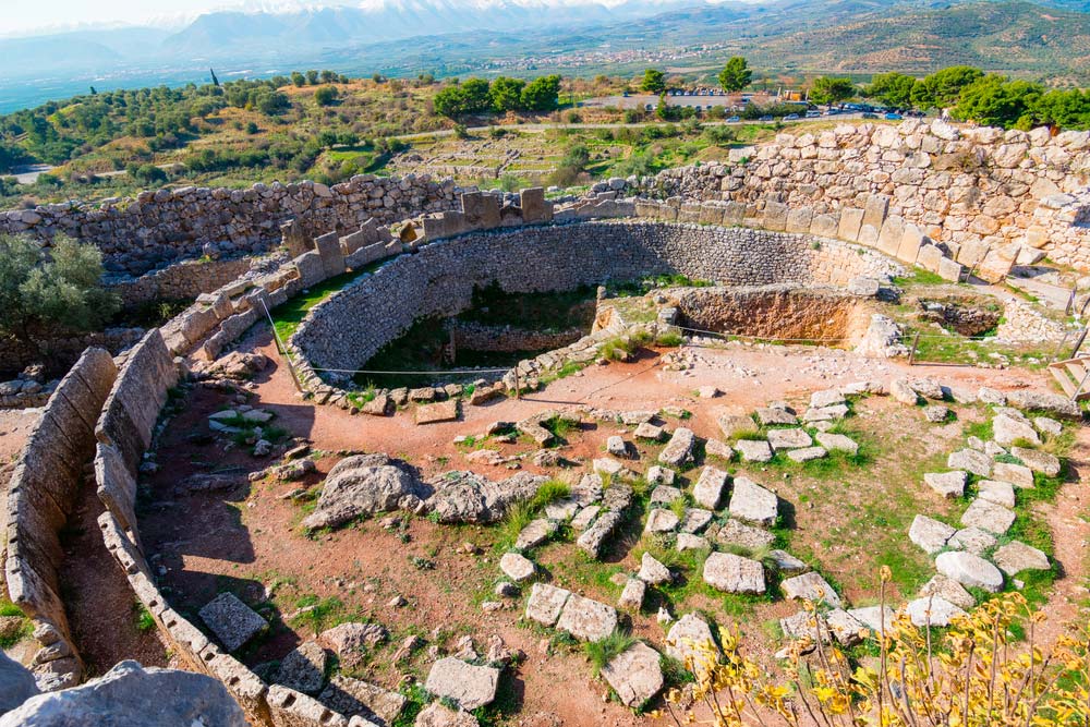 Mycenae ruins