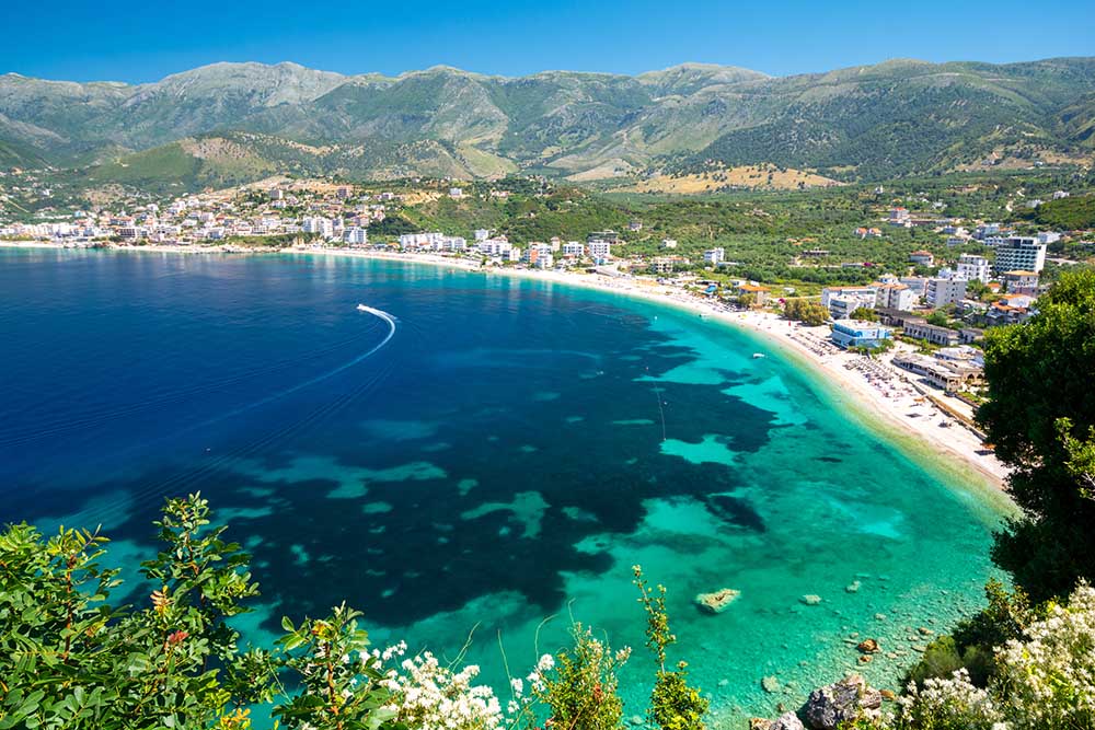 Albanian Riviera and landscapes