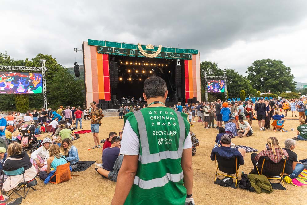 Volunteering at Green Man Festival