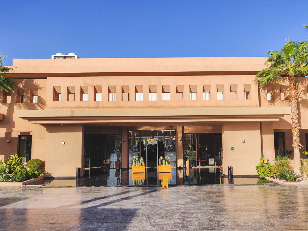 Entrance to the Be Live Collection Marrakesh Hotel