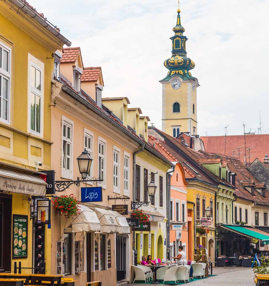 Tkalciceva ulica in Zagreb