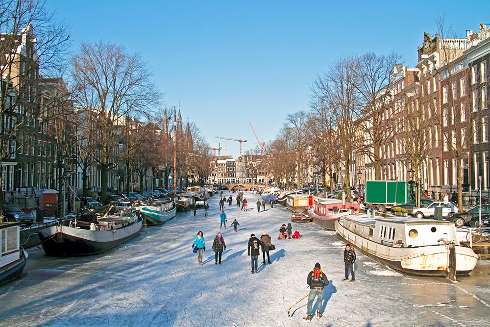 Amsterdam winter