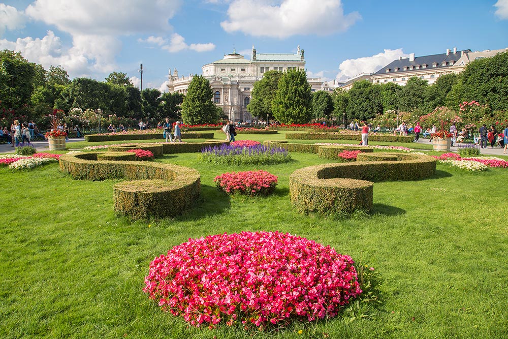 Volksgarten in Vienna