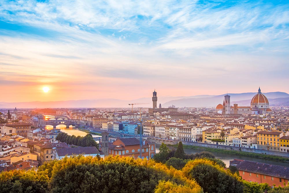 Florence sunrise