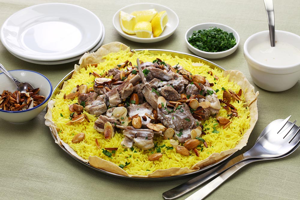 Mansaf - Jordanian food
