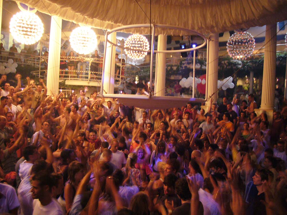 Ibiza clubbing scene