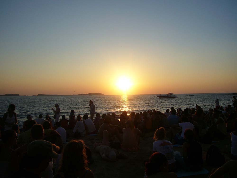 Sunset at Cafe del Mar