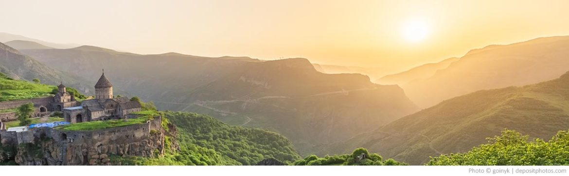 Armenia monastery and landscapes