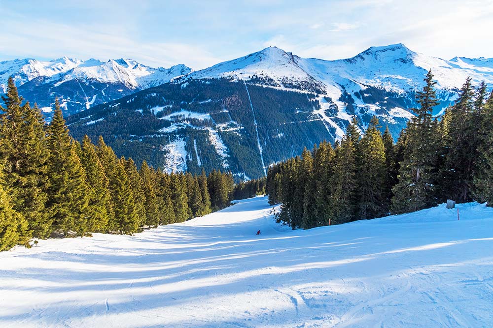 Ski runs in Gastein