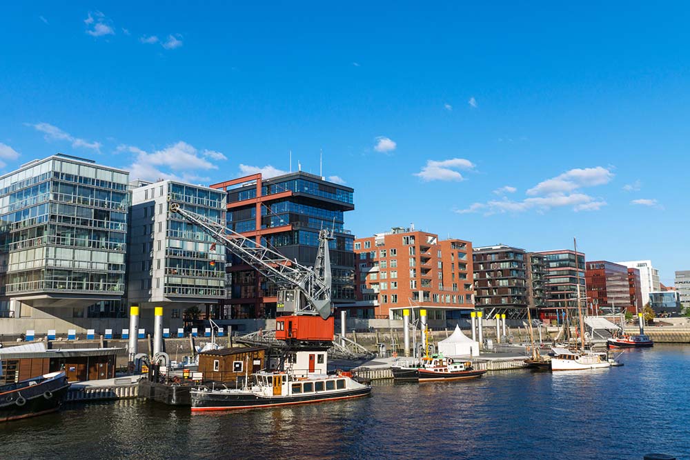 HafenCity in Hamburg