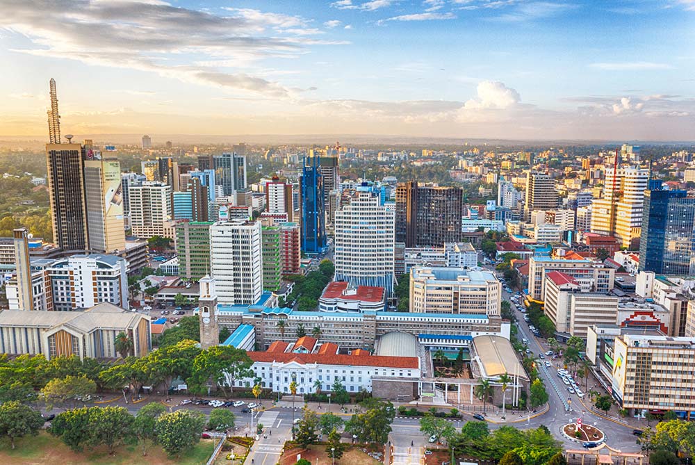 Nairobi skyline